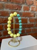 Yellow/blue bracelet