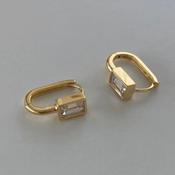 Carré mini Huggies with Clear Crystal