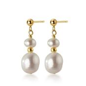 Freshwater Pearl Drop Earrings image