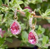 Teardrop Lou Lou Fuchsia Pink