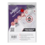 SNOPAKE POLYFILE P FILE WALLET PORTRAIT A6 CLEAR (PACK OF 5 WALLETS) 13293