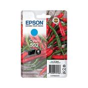 EPSON 503 INK CARTRIDGE CHILLI CYAN image