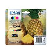 EPSON 604XL/604 INK CARTRIDGE MULTIPACK PINEAPPLE XL BLACK HIGH YIELD/STANDARD CMY image