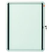 NOBO INTERNAL GLAZED CASE MAGNETIC 4 X A4 WHITE 1902557