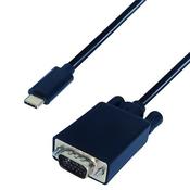 CONNEKT GEAR USB C TO VGA CONNECTOR CABLE 2M 26-2992 (PACK OF 1)