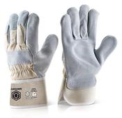BEESWIFT CANADIAN HIGH QUALITY RED RIGGER GLOVE   (PACK OF 10)