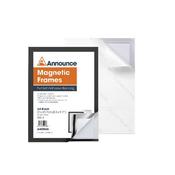 ANNOUNCE MAGNETIC FRAME A4 BLACK (PACK OF 2) AA01846