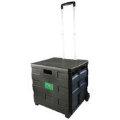 VFM BLACK /GREY FOLDING SHOPPING CARTRIDGE WITH LID 383360