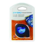 DYMO LETRATAG PLASTIC TAPE 12MM X 4M ULTRA BLUE S0721650 (PACK OF 1)
