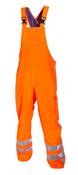 HYDROWEAR UTTING SIMPLY NO SWEAT HIGH VISIBILITY WATERPROOF BIB &amp; BRACE ORANGE 3XL (PACK OF 1)