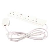 EXTENSION LEAD 4-WAY SOCKET 2M CABLE (PACK OF 1)