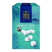 TATE &amp; LYLE ROUGH CUT WHITE SUGAR CUBES 1KG BAG A03902
