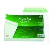 BASILDON BOND C5 POCKET ENVELOPE PLAIN WHITE (PACK OF 50) B80277