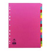 CONCORD DIVIDER 15-PART A4 160GSM MULTICOLOURED 71599/J15