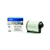 BROTHER CONTINUOUS PAPER ROLL BLACK ON WHITE 103MM DK-22246 (PACK OF 1)
