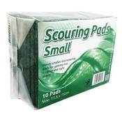 ECONOMY SCOURER FLAT 150X115MM GREEN (PACK OF 10) SP120