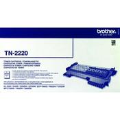 BROTHER HIGH YIELD BLACK TONER CARTRIDGE 2.6K FAX-2940 TN2220 image