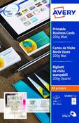 AVERY MULTIPURPOSE BUSINESS CARDS MATTE WHITE (PACK OF 250) C32011-25 (PACK OF 25 SHEETS)