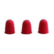 Q-CONNECT THIMBLETTES SIZE 00 RED (PACK OF 12) KF21507