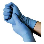 SHIELD POWDER-FREE BLUE NITRILE MEDIUM GLOVES (PACK OF 100) GD19 image