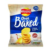 WALKERS BAKED CHEESE AND ONION 37.5G (PACK OF 32 BAGS) 101011