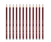 STAEDTLER 110 TRADITION 4H PENCIL RED/BLACK BARREL (PACK OF 12) - 110-4H image