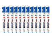 ARTLINE 157 DRY WIPE MARKER BULLET TIP COLOUR BLUE (PACK OF 12)