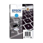 EPSON 407 INK CARTRIDGE DURABRITE ULTRA WF-4745 SERIES KEYBOARD CYAN image