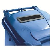 CONFIDENTIAL WASTE WHEELIE BIN 140 LITRE BLUE 377891