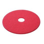 3M BUFFING FLOOR PAD 380MM RED (PACK OF 5) 2ND RD15