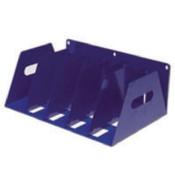 ROTADEX 5-SECTION LEVER ARCH FILING RACK BLUE LAR5BLUE