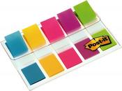POST-IT PORTABLE SMALL INDEX 12MM ASSORTED (PACK OF 100 TABS) 683-5CBINDEX image