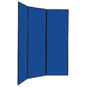 Q-CONNECT MULTI-FOLD JUMBO DISPLAY SYSTEM 2400X1800MM BLUE FN2BLA6