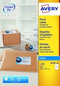 AVERY INKJ LABEL 199.6X143.5MM 2 PER SHEET WHITE (PACK OF 200) J8168-100 (PACK OF 100 SHEETS)