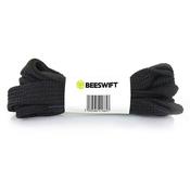 BEESWIFT FLAT BOOT LACE BLACK 140 (PACK OF 1)