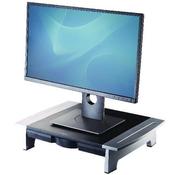 FELLOWES OFFICE SUITES STANDARD MONITOR RISER BLACK/SILVER 8031101