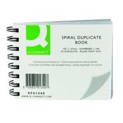 Q-CONNECT FEINT RULED WIREBOUND DUPLICATE BOOK 102X127MM KF01340 (PACK OF 1)