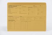 EXACOMPTA GUILDHALL PRE-PRINTED HUMAN RESOURCES FILE 315GSM YELLOW (PACK OF 50) 211/1300Z