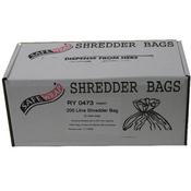 SAFEWRAP SHREDDER BAG 200 LITRE (PACK OF 50) RY0473