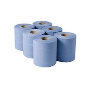 2-PLY BLUE CENTREFEED ROLLS  120MX180MM (PACK OF 6) CBL290S