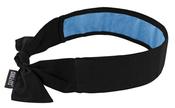 ERGODYNE EVAPORATIVE COOLING BANDANA BLACK  (PACK OF 1)