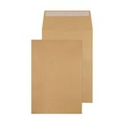 Q-CONNECT ENVELOPE GUSSET 324X229X25MM PEEL AND SEAL 120GSM MANILLA (PACK OF 100) KF3527 image