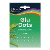 BOSTIK REMOVABLE GLUE DOTS  (12 x 64 DOTS PER PACK)