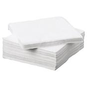 NAPKIN 2 PLY 33CM WHITE (PACK OF 200 NAPKINS) image