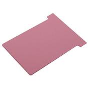 NOBO T-CARD SIZE 3 80 X 120MM PINK (PACK OF 100) 2003008