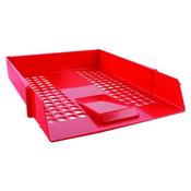 Q-CONNECT LETTER TRAY RED CP159KFRED (PACK OF 1) image