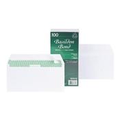 BASILDON BOND DL WALLET ENVELOPE PLAIN WHITE (PACK OF 100) F80275 image