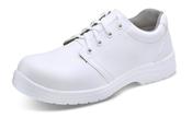 BEESWIFT MICRO-FIBRE TIE SHOE S2 WHITE 08 (PACK OF 1)