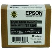 EPSON T580900 LIGHT LIGHT BLACK INK CARTRIDGE C13T580900 / T5809 image