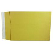 Q-CONNECT ENVELOPE GUSSET 381X254X25MM PEEL AND SEAL 120GSM MANILLA (PACK OF 100) KF3528 image